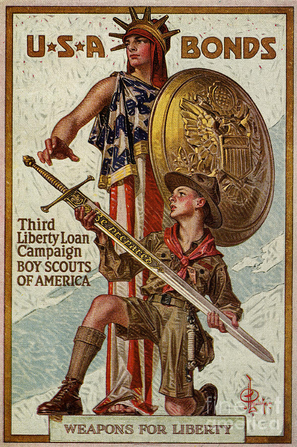 Weapons For Liberty Liberty Loan Poster Photograph by Bettmann