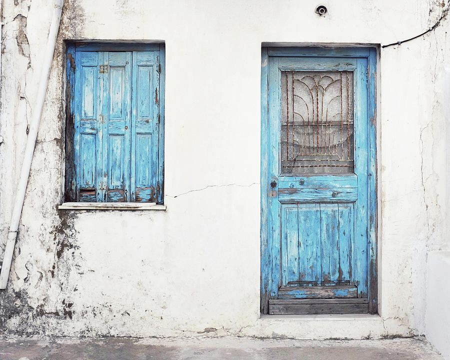 Weathered Blues Photograph by Lupen Grainne