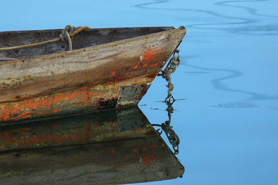 Abstract Photograph - Weathered Dory by Juergen Roth