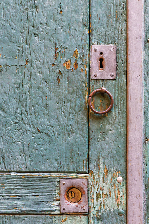 Weathered Old Wooden Door Photograph by Vivida Photo PC