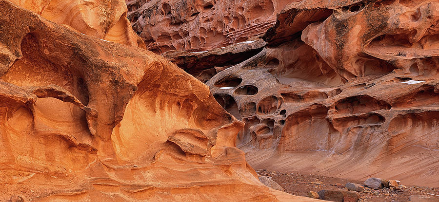 Weathered Sandstone Photograph by Leland D Howard