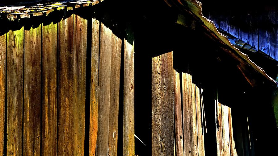 Weathered Wood Barn Photograph by Jerry Sodorff