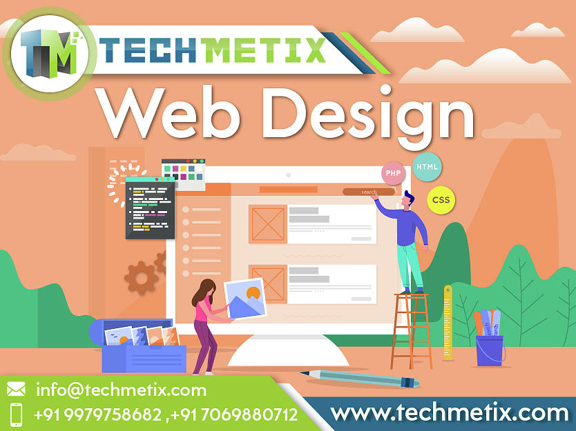 Web Design Company In Ahmedabad India Usa New Zealand Digital Art By Tech Metix