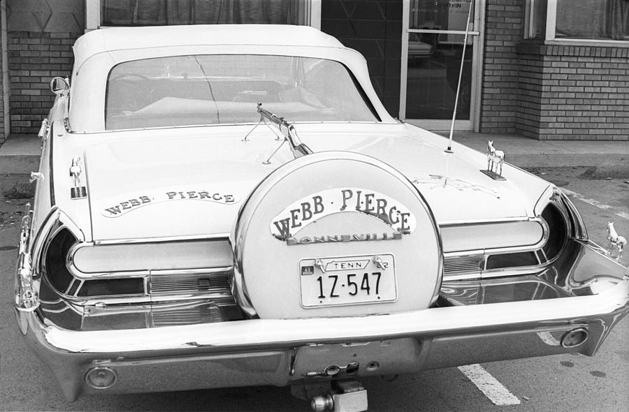 Webb Pierce Custom Pontiac Photograph by Michael Ochs Archives