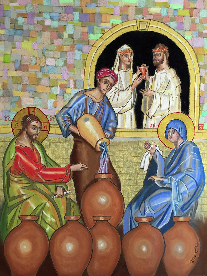 Jesus Christ Painting - Wedding at Cana by Dan Reynolds