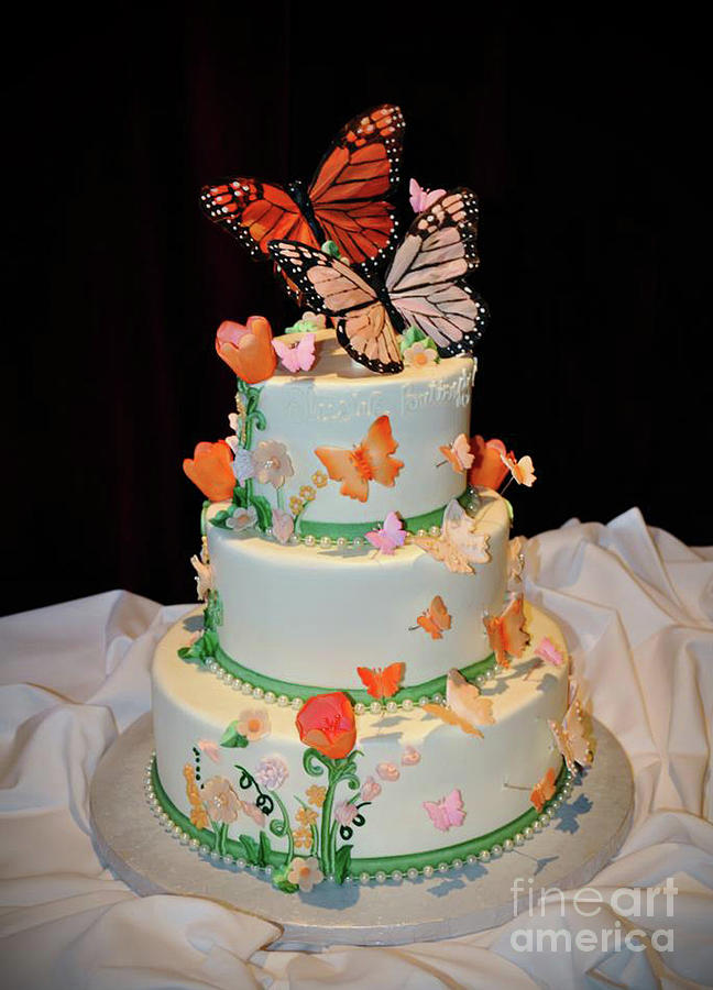 Wedding Cake Photograph by Savannah Gibbs