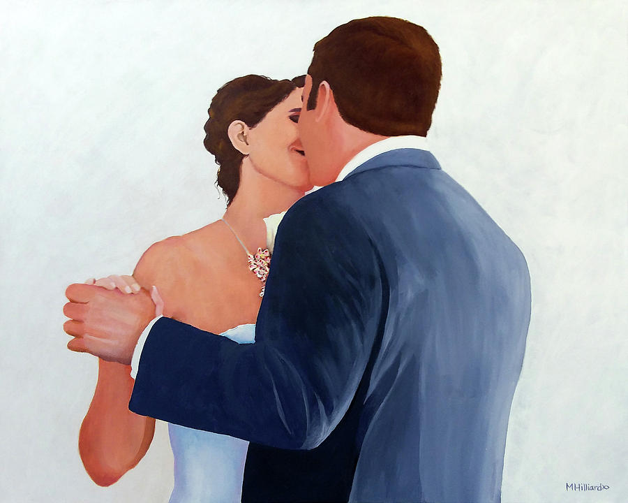Wedding Dance Painting by Marilyn Borne