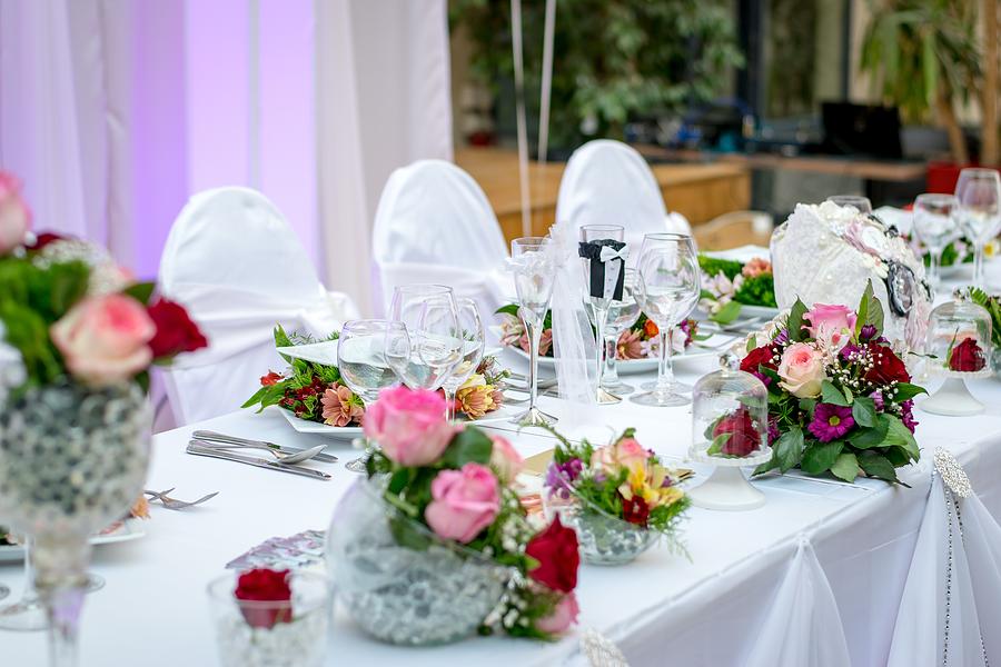 Wedding table Photograph by Top Wallpapers