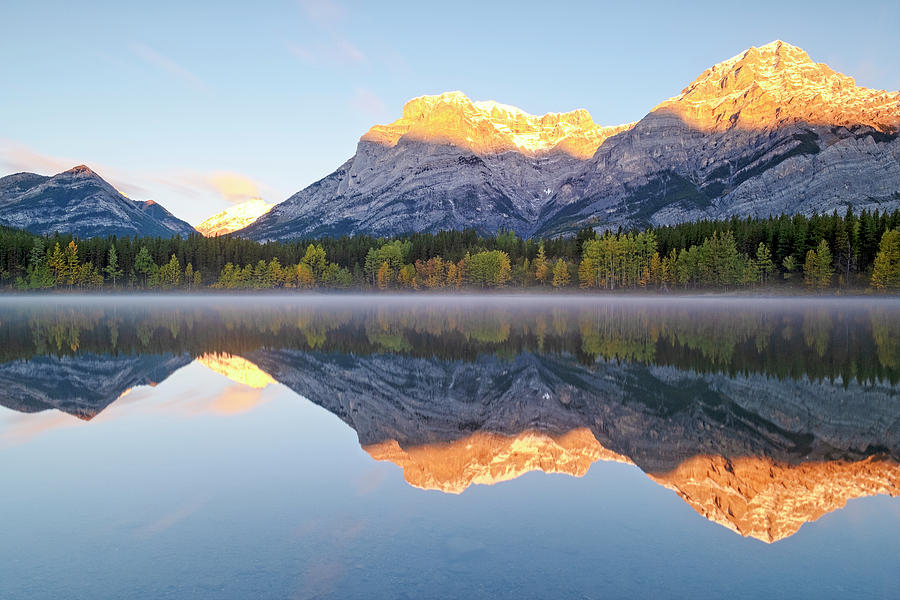 Wedge Pond Reflection Photograph by Catherine Reading