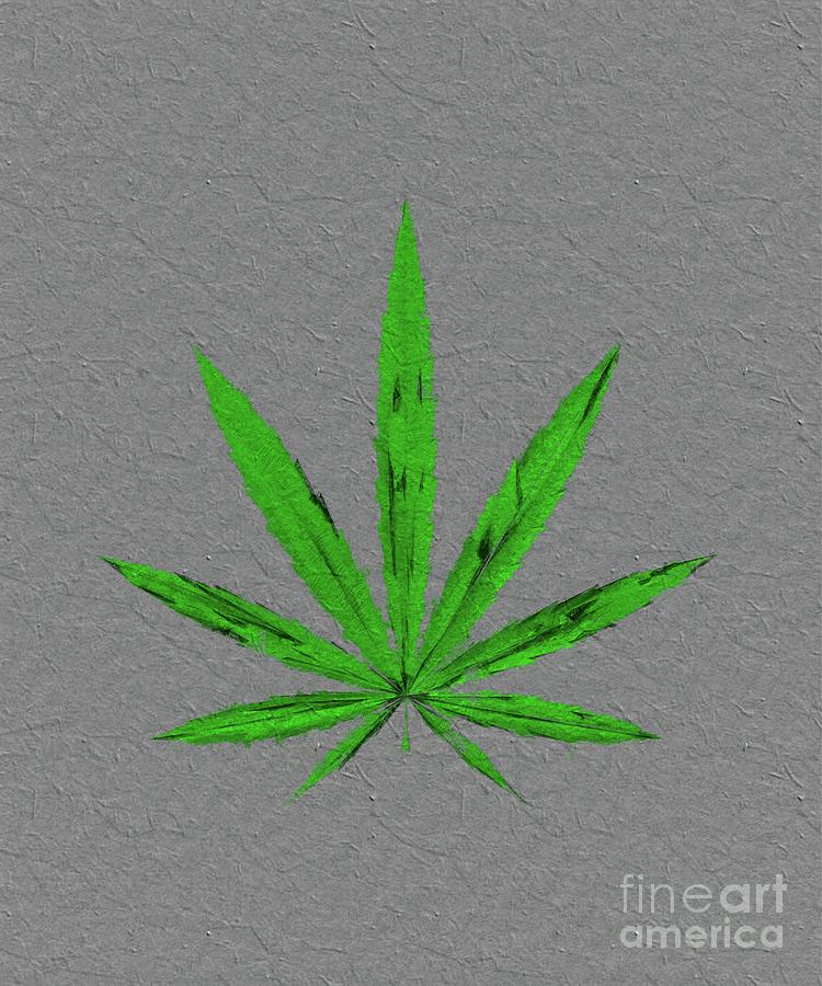 Weed, Grass, Pot Painting by Esoterica Art Agency