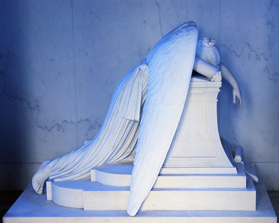 Weeping Angel Photograph by Kristine Anderson