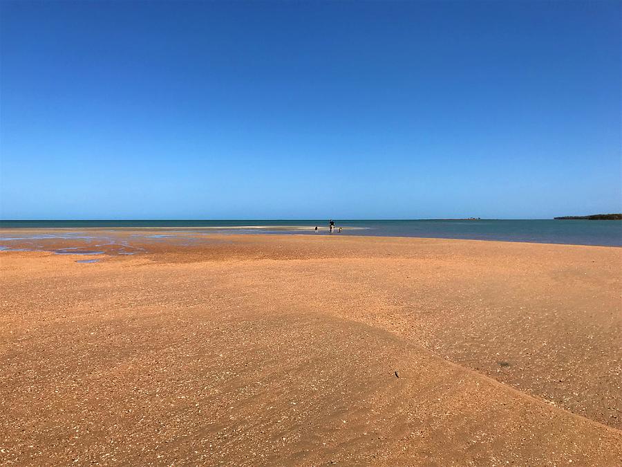 Weipa Beach Life The Tide is Out Photograph by Joan Stratton