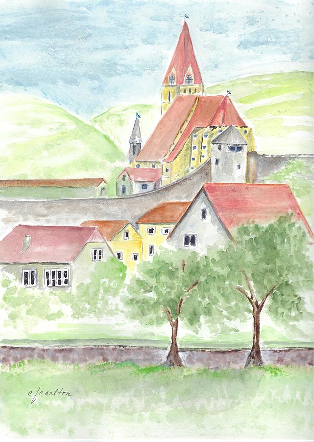Weissenkirchen, Austria Painting by Claudette Carlton