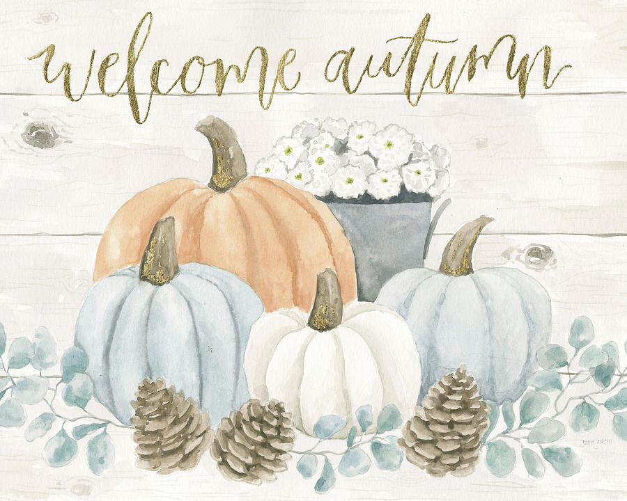 Fall Painting - Welcome Autumn by Jenaya Jackson