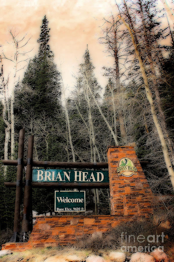 Welcome To Brian Head Photograph