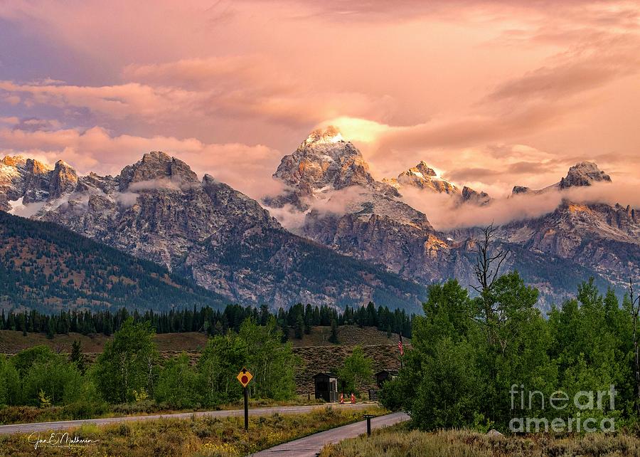 Welcome To Grand Teton National Park Photograph
