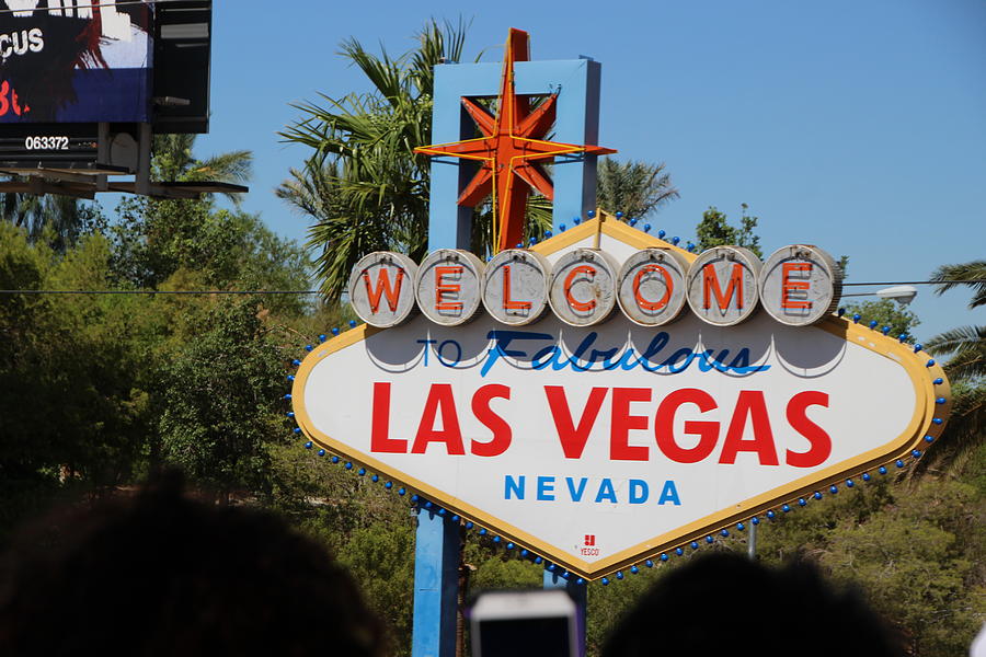 Welcome to Las Vegas Photograph by Laura Smith