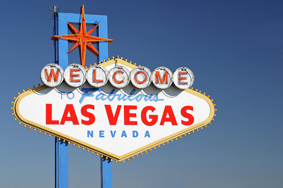 Las Vegas Photograph - Welcome To Las Vegas by S. Greg Panosian
