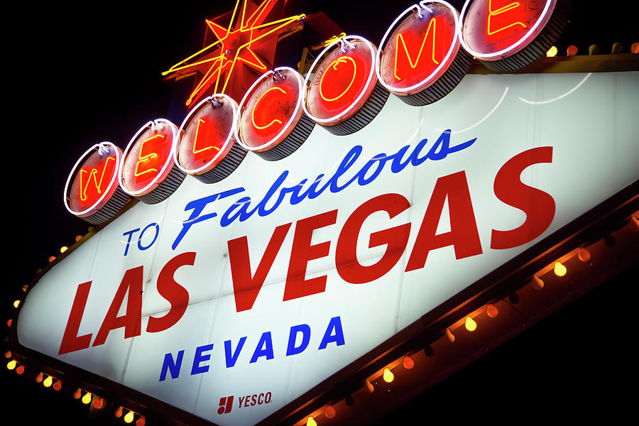 Welcome to Las Vegas Sign I Photograph by Ricky Barnard