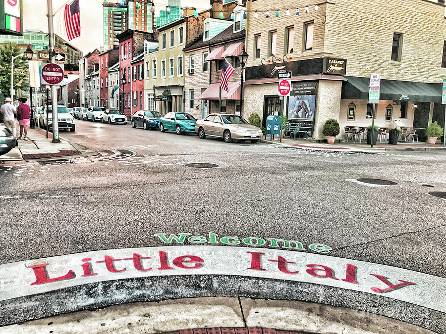 Welcome to Little Italy Photograph by La Dolce Vita