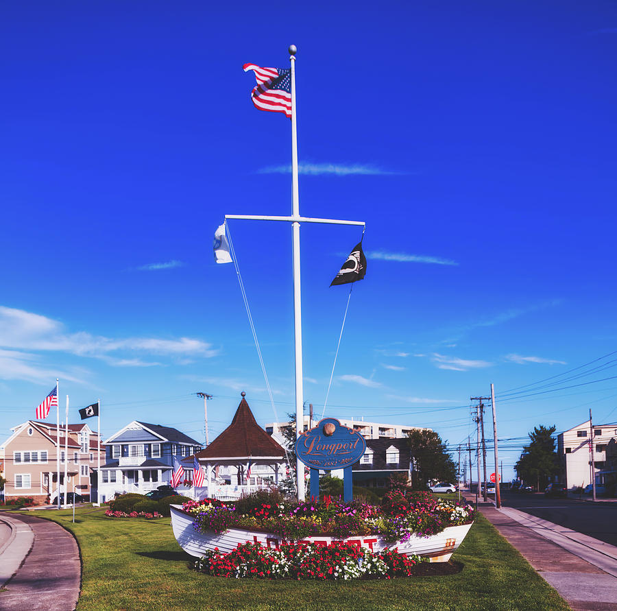 Welcome To Longport, New Jersey Photograph by Mountain Dreams