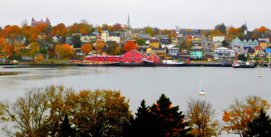 Welcome To Lunenburg Photograph By Karen Cook