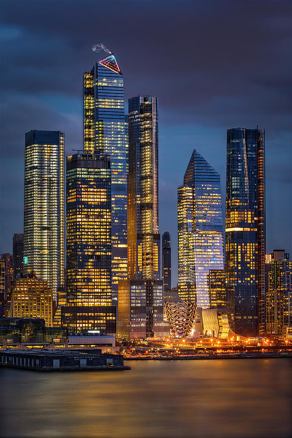 Welcome to NYC Hudson Yards Photograph by Susan Candelario