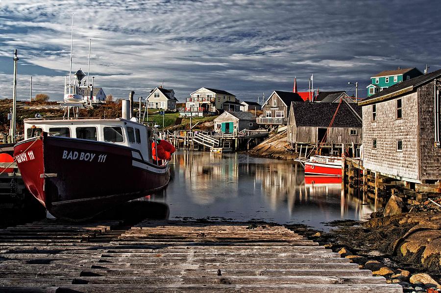 Welcome To Peggys Cove Photograph by Hany J