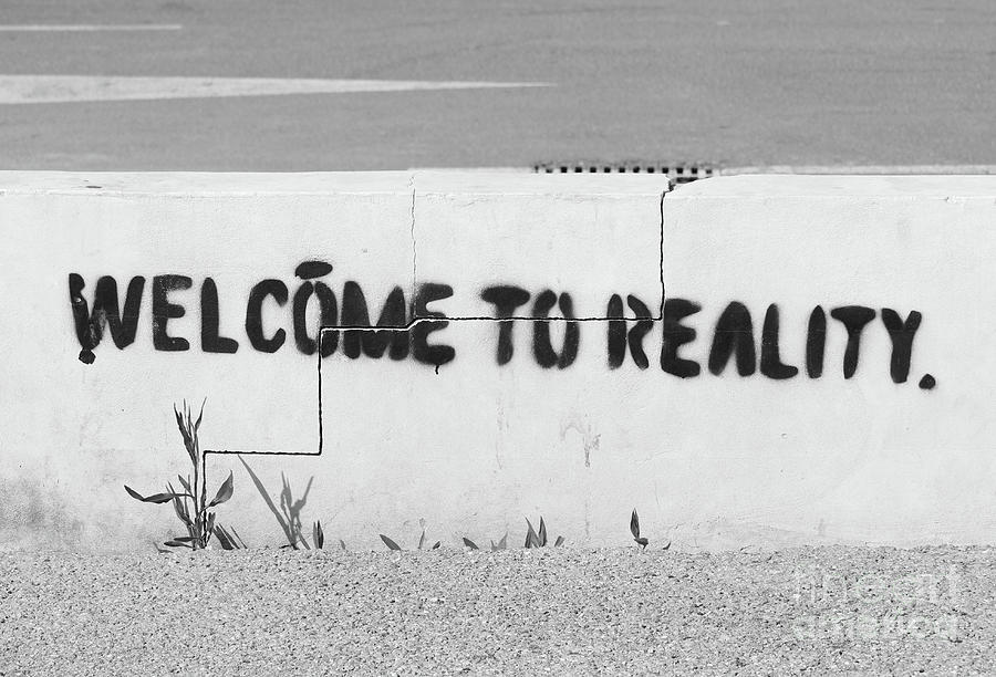 Welcome to Reality Ibiza Photograph by Eddie Barron