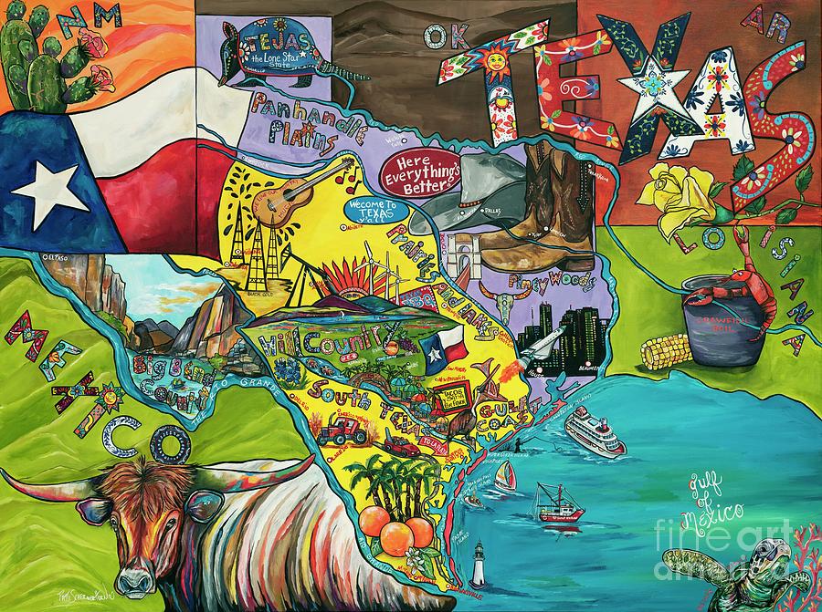 Welcome To Texas Ya'll by Patti Schermerhorn Welcome To Texas Ya'll by Patti Schermerhorn
