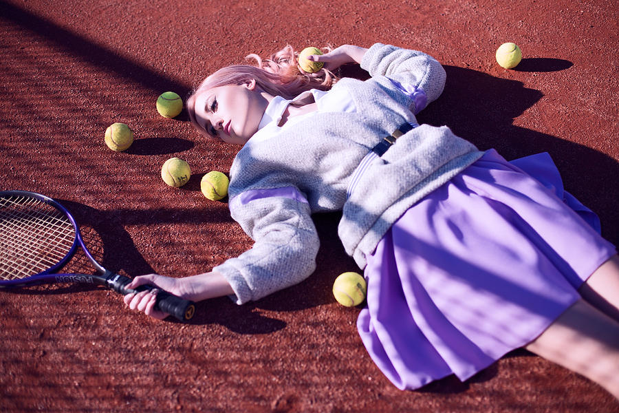 Tennis Photograph - Well Played by Andrei Breier