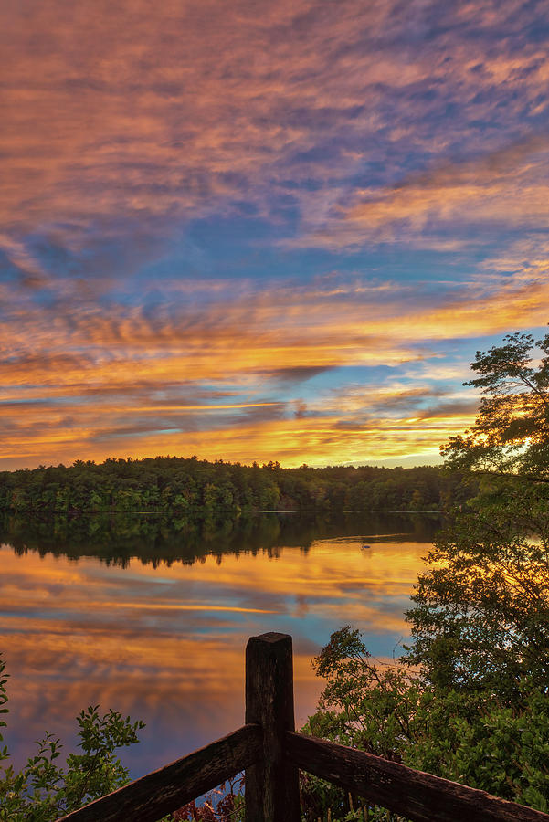 Wellesley College Sunset Photograph by Juergen Roth