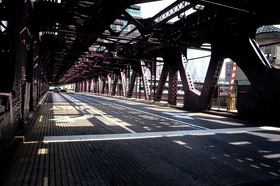 Wells Street Bridge, Chicago, Illinois Photograph by Hisham Ibrahim