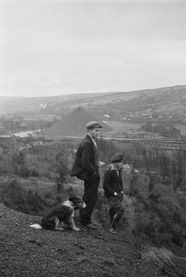 Welsh Miner And Son Photograph by Bert Hardy Welsh Miner And Son Photograph by Bert Hardy
