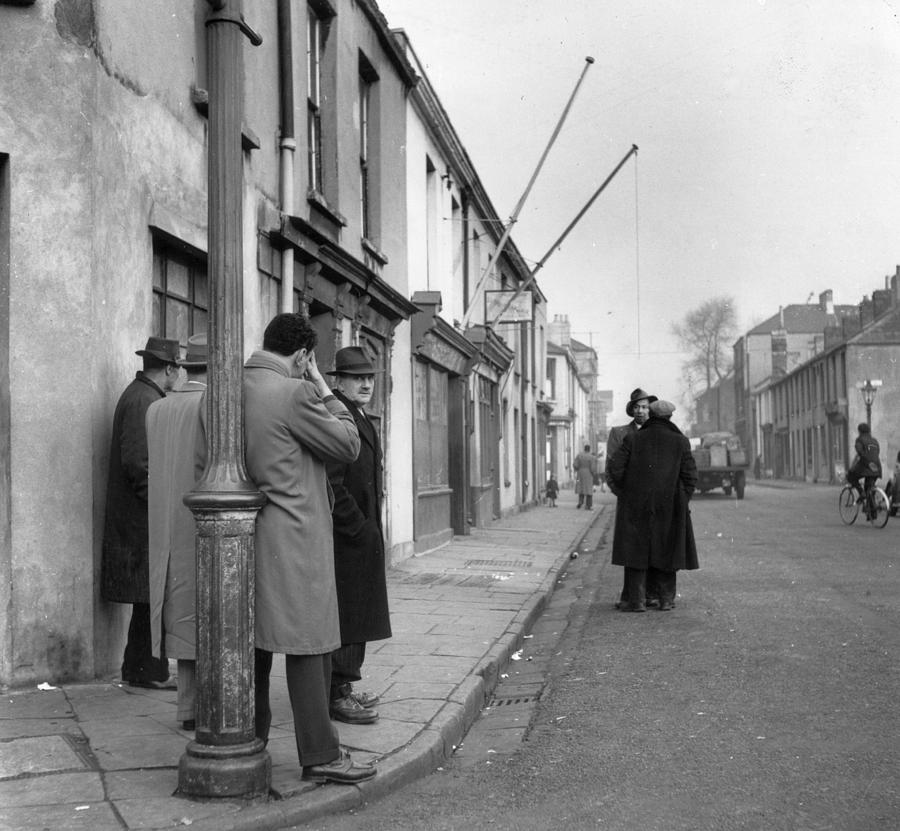 Welsh Street Corner Photograph by Bert Hardy