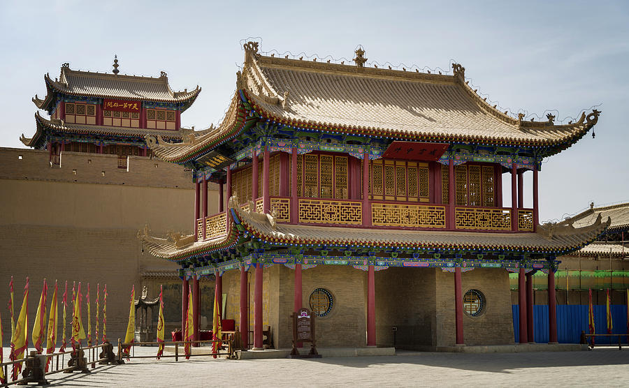 Wenchang Hall Guan City Jiayuguan Gansu China Photograph by Adam Rainoff