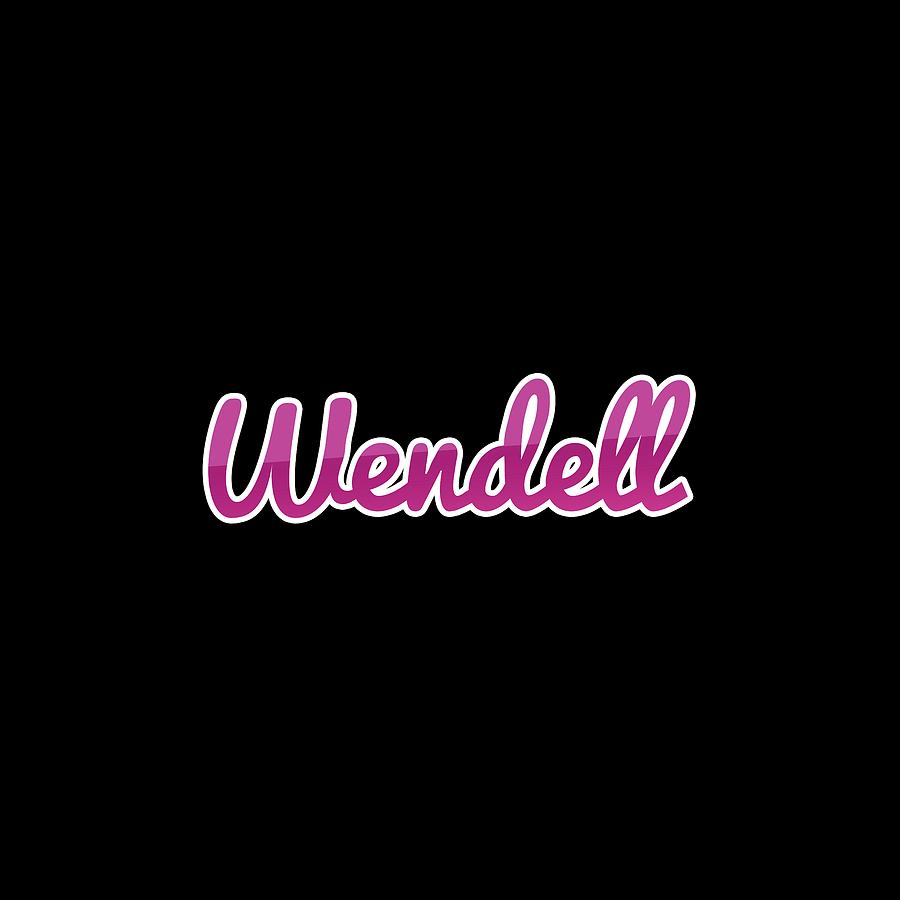 Wendell #Wendell Digital Art by TintoDesigns