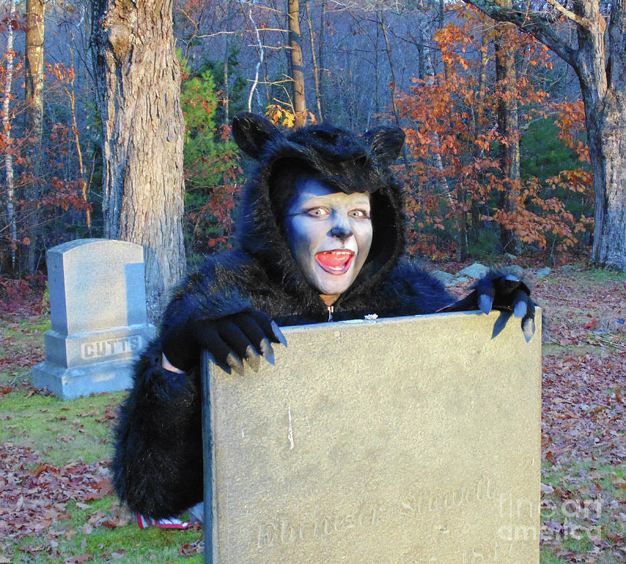 Werepanther Costume 1 Photograph by Amy E Fraser