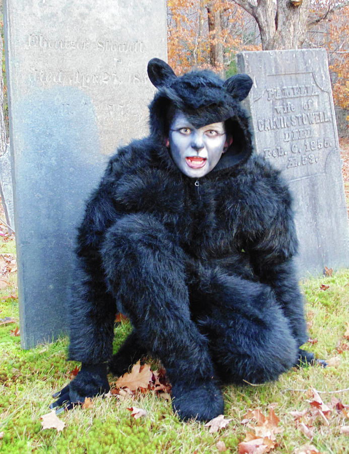 Werepanther Costume 8 Photograph by Amy E Fraser