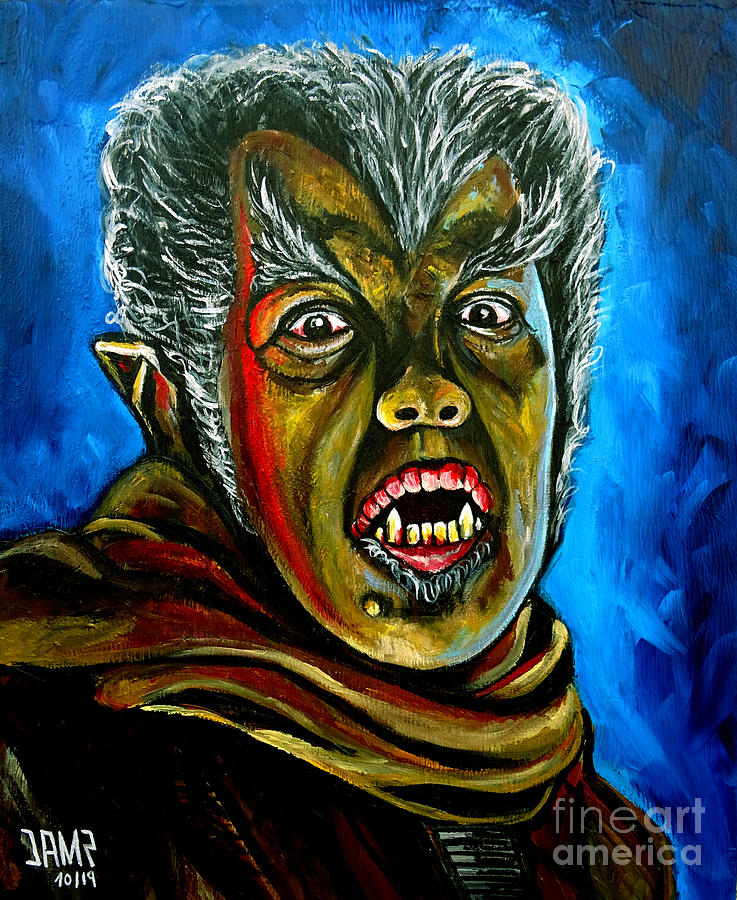 Werewolf Of London Painting - Werewolf Of London by Jose Mendez Werewolf Of London Painting - Werewolf Of London by Jose Mendez