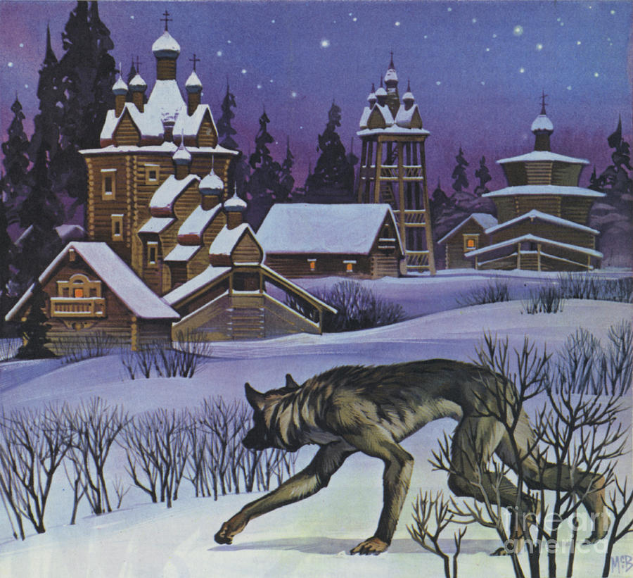 Werewolves Painting by Angus McBride