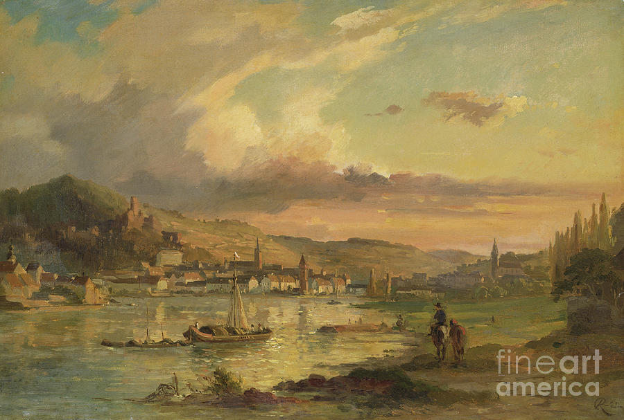 Wertheim Painting by Carl Rottmann Fine Art America