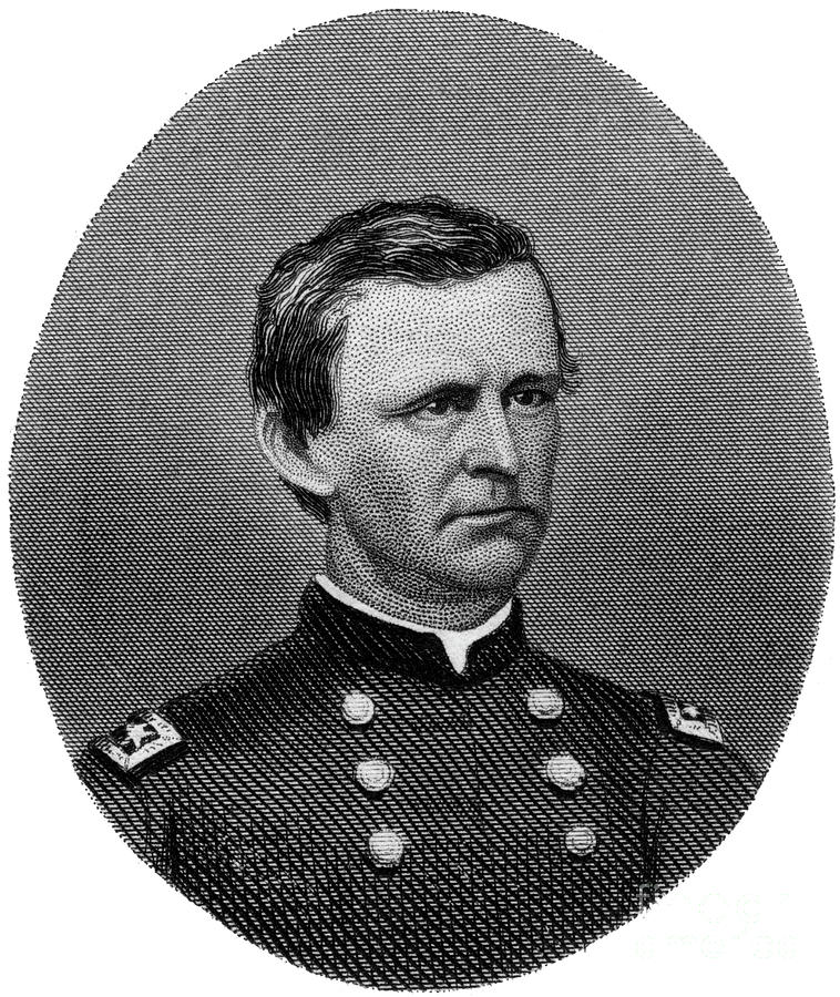 Wesley Merritt, Union Army General Drawing by Print Collector