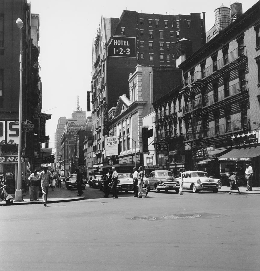 West 44th Street Photograph by Archive Photos
