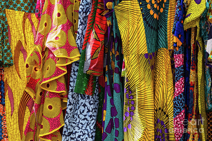West African Apparel For Sale At An Photograph by Lindasphotography