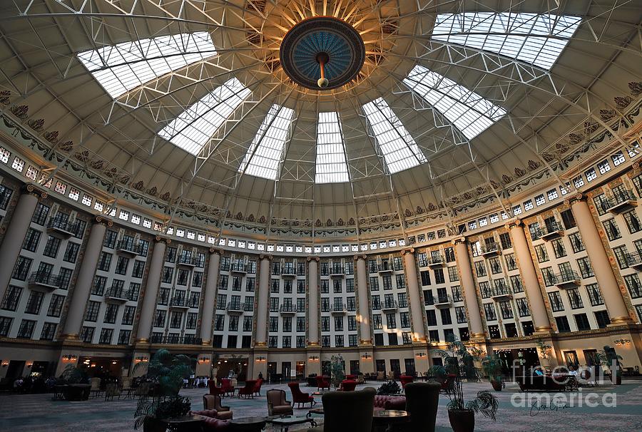 Dome Photograph - West Baden Springs Hotel, French Lick, Indiana 2  by Steve Gass