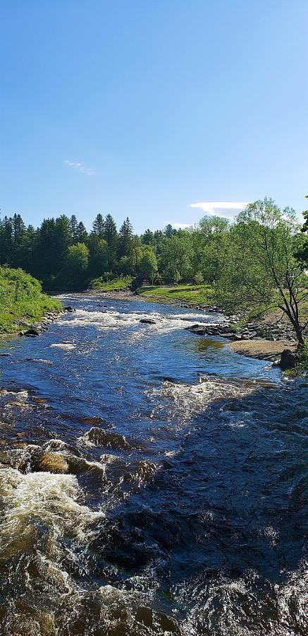 West Burke Vermont River Photograph by Rob Hans - Fine Art America