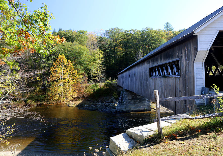 West Dummerston Covered Bridge Photograph by Living Color Photography Lorraine Lynch