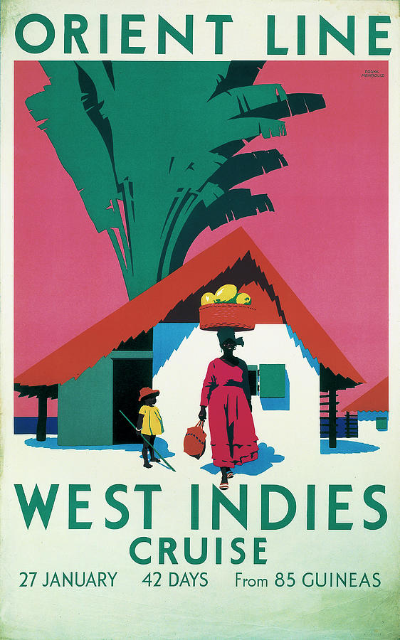 �west Indies Cruise, Orient Line Photograph by Science & Society Picture Library