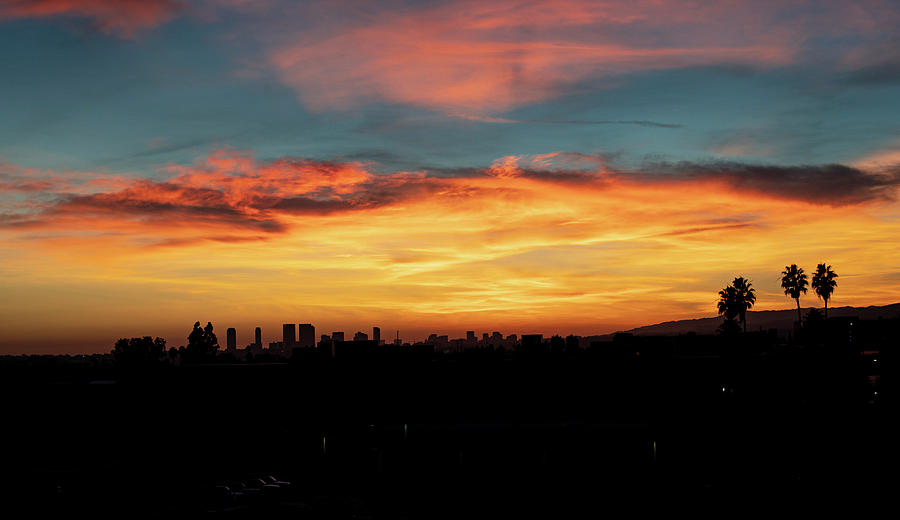 West LA Sunset Photograph by Dustin Woods - Fine Art America